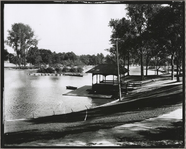 Boat Lake at Patterson Park — 1925