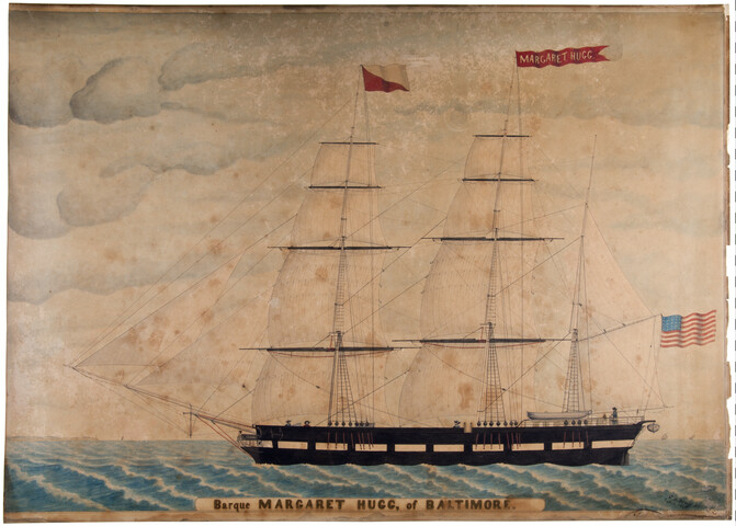 Barque Margaret Hugg, of Baltimore — 1848