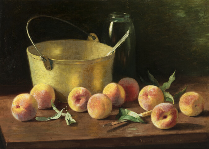 Still Life with Peaches — 1893