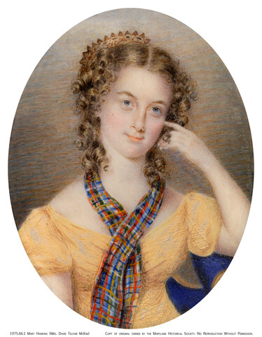 Mary Malvina Hawkins McKim — 1825