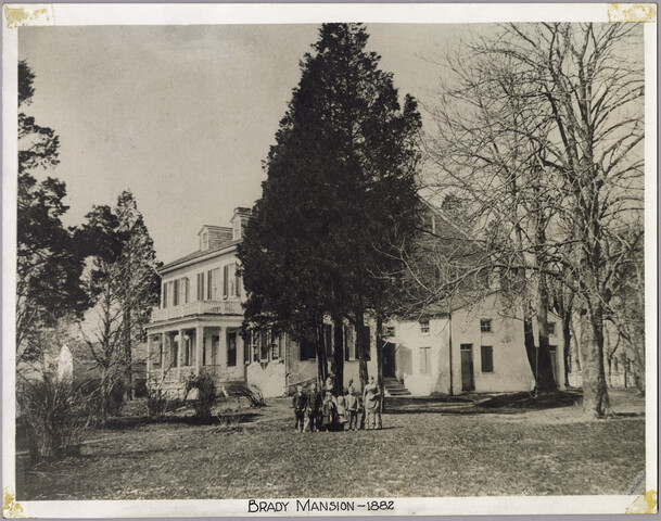 Brady Mansion — 1882