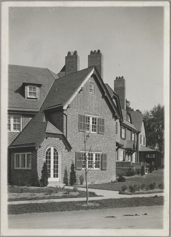 Exterior of Bretton Place — circa 1925