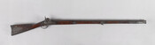 U.S. Harper's Ferry Model 1855 rifled musket, Serial No. 187, made in 1860. There are two maker cartouches: "AMB" and "JAS". Model 1855s were made exclusively at Harper's Ferry between 1857 and 1861. Of the only 7,317 ever made, this is one of 3,772 examples made with iron mountings, rather than brass. The model was…