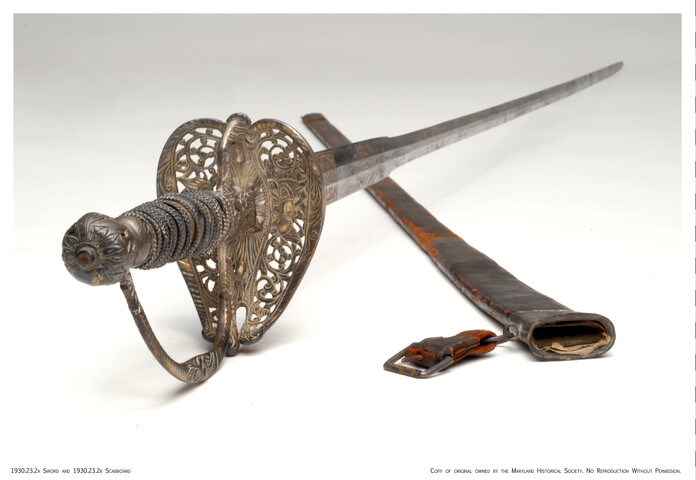 Sword — circa 1770