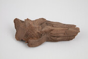 This wood chip is a piece of the mulberry tree under which the first Mass led by Father Andrew White was held following the landing of the Maryland colonists at St. Mary’s City in March 1634. The piece was saved by Rev. R. Heber Murphy (1835–1911) after the tree died.