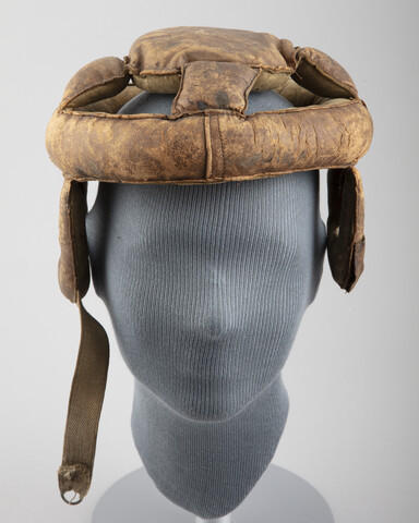 Football Helmet — circa 1901