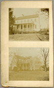 Two images depicting Huntingdon House (also written as Huntington), the summer home of Thomas Wilson (1815-1894). The house was located in what is now the Waverly neighborhood of Baltimore, Maryland. Thomas Wilson's father, James Wilson (1775-1851), built the house circa 1836 on an 80-acre tract of land he acquired in the 1830s. Thomas Wilson's heirs…