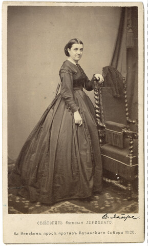 Portrait of Mrs. Thomas Winans facing right — circa 1853
