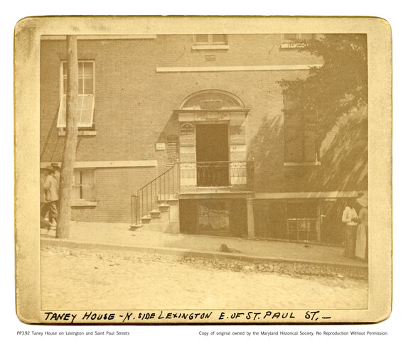 Taney House — undated