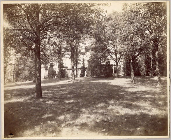 Guilford mansion grounds and exterior — circa 1888