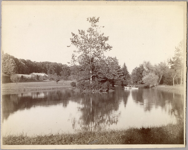 Boat on Guilford lake — 1888-09