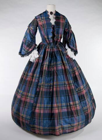 Dress — circa 1858
