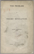 A pamphlet containing an essay written by the 19th century anthropologist George R. Stetson. He proposes that missionary teachers be established in every village, which will then be supplemented by government-aided industrial schools for boys and girls set up in every county.Please Note: The original material presented here contains language that users may find inappropriate…