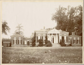 Exterior view of the Homewood estate. Homewood was built between 1801 and 1806 as a country home for Charles Carroll, Jr., son of Charles Carroll of Carrollton who was a signer of the Declaration of Independence. The Federal-period Palladian home was in the Carroll family until purchased by merchant William Wyman in 1838 and rented…