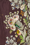 Embroidery detail view.