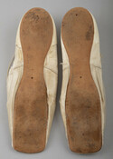 View of slipper soles.