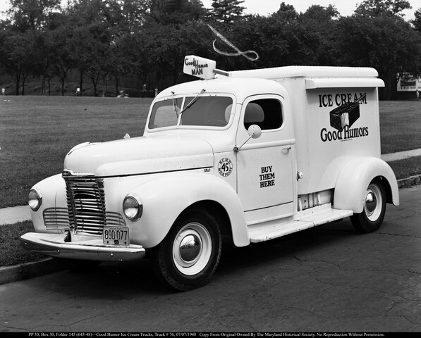 Good Humor ice cream truck number 76 — 1948-07-07