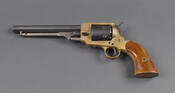 Confederate revolver used throughout the American Civil War by Major Thomas William Hall, C.S.A. The revolver is made by Spiller & Burr of Richmond and is numbered 493. Spiller & Burr made 1,451 of these pistols. As the war progressed they were forced to first move to Atlanta and then Savannah, Georgia. The pistol is…
