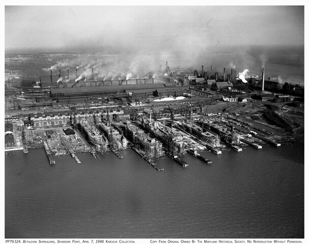 Bethlehem Shipbuilding, Sparrows Point — 1940-04-07