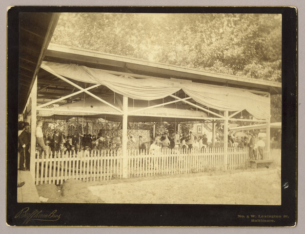 Tolchester carousel — circa 1888