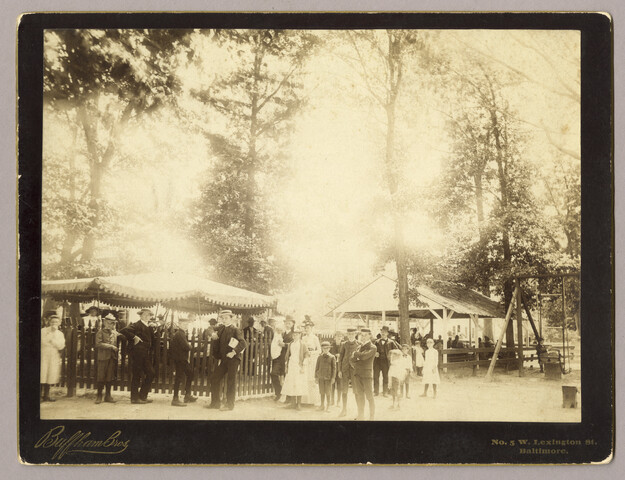 Visitors at Tolchester — circa 1888