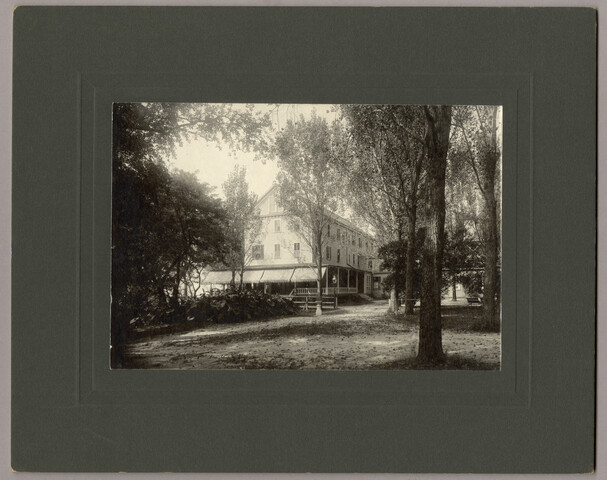 Rear view of Tolchester hotel — circa 1905