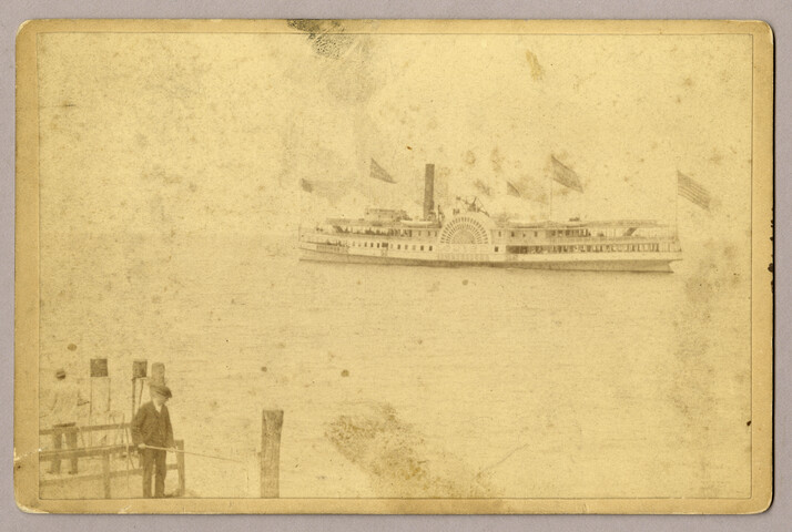 Steamship ‘Louise’ on Chesapeake Bay — circa 1883