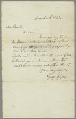 George Vickers writing to Elleonora Barroll in Chestertown, Maryland regarding bank information from Barroll's husband, John Leeds Barroll. John Leeds Barroll was in the Confederate capitol of Richmond, Virginia after having to leave Maryland because he published an article in his paper that was considered treasonous by federal officials. The Barroll family was a prominent…