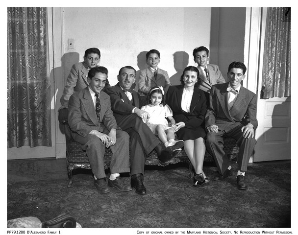 D’Alesandro family portrait — 1947-04-25
