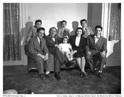 Group portrait of the D'Alesandro family, including Thomas D'Alesandro, Jr, Annunciata "Nancy" Lombardi, and their six children Thomas, Nicholas, Franklin, Hector, Joseph, and Nancy. D'Alesandro, Jr was a United States Representative and subsequently the Mayor of Baltimore, Maryland, from 1947 to 1959. Daughter Nancy (later known as Nancy Pelosi) would become the first woman to…