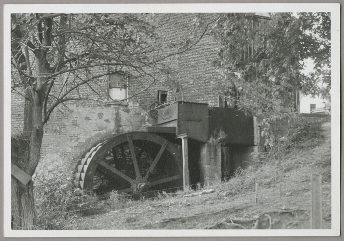 Higman Mill water wheel — 1951-09