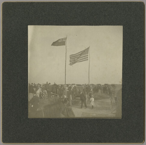 Caulk’s Field Monument ceremony — 1902-10