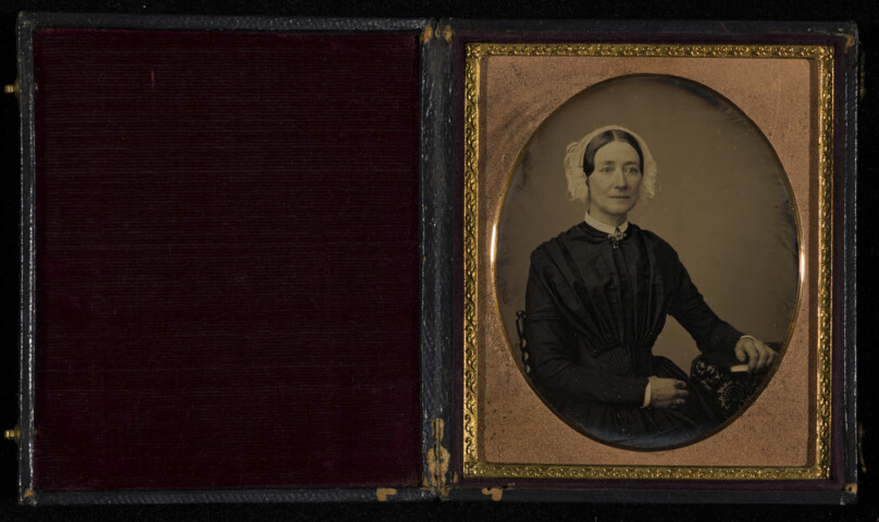 Portrait of Hannah Maria Van Vliet Coriell — circa 1850