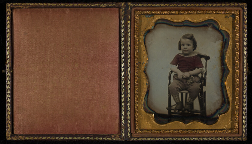Portrait of an unidentified boy — undated