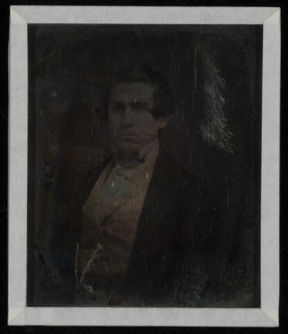 Portrait of an unidentified man — undated