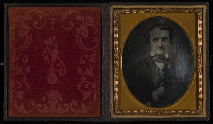 Portrait of Edgar Allan Poe — circa 1845