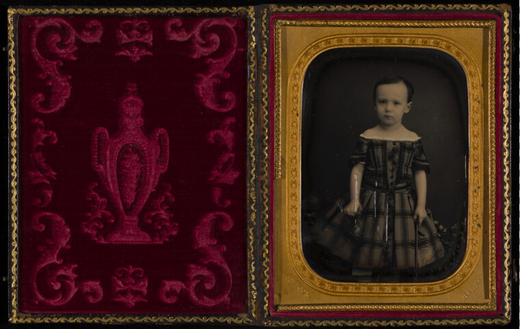 Portrait of an unidentified child — undated