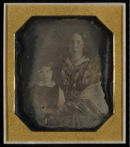 Portrait of Albert Nielson and an unidentified woman — undated
