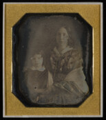 Daguerreotype portrait of Albert Nielson and an unidentified woman.