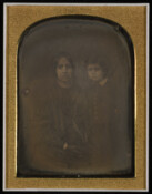 Daguerreotype portrait of Albert Nielson and an unidentified woman.