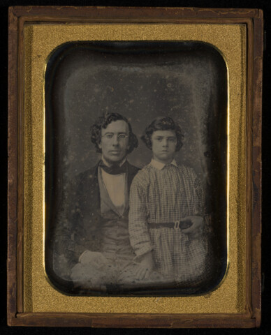 Portrait of James Crawford and Albert Nielson — undated