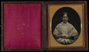 Daguerreotype portrait of an unidentified woman