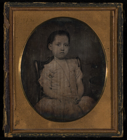 Portrait of Anna Matilda “Tillie” Ruth — circa 1850