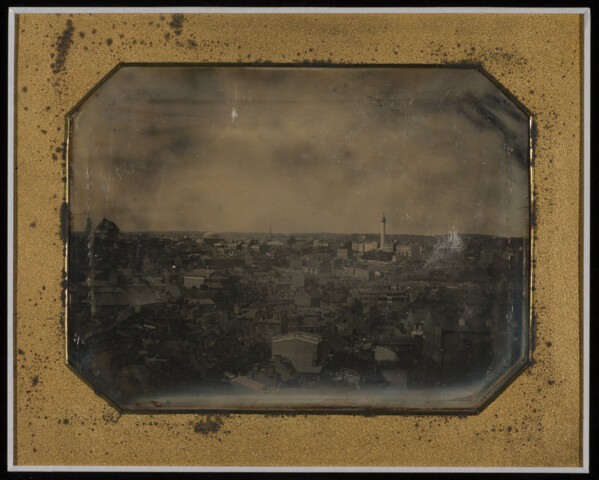 Baltimore, northwest from Phoenix Shot Tower — circa 1844-1850
