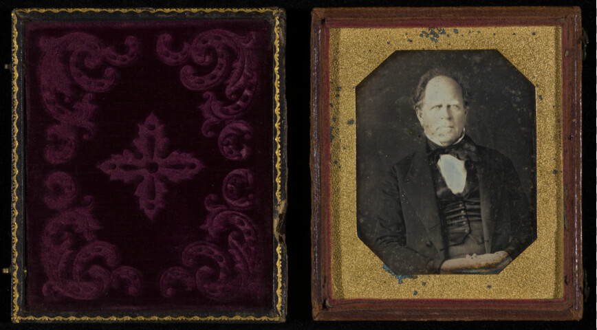 Portrait of unidentified man — circa 1860