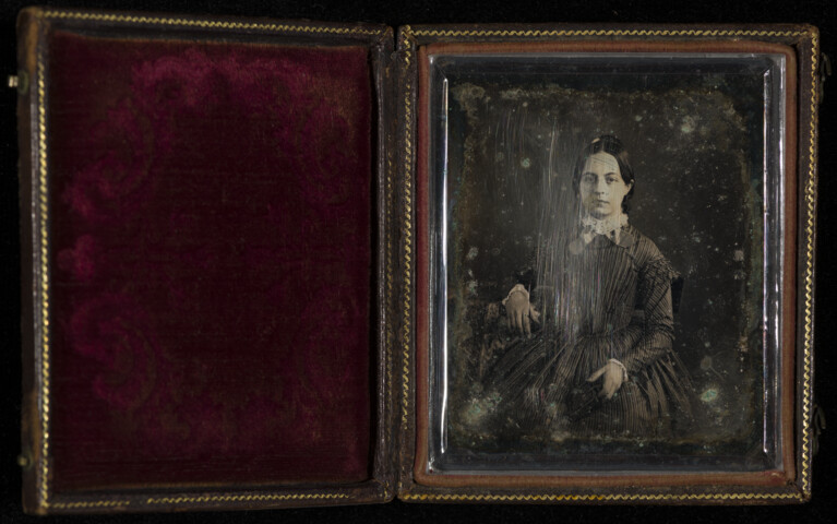 Portrait of Mary Evans — circa 1850