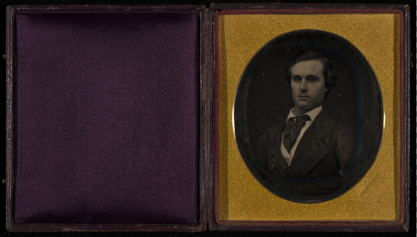 Portrait of unidentified man — circa 1850