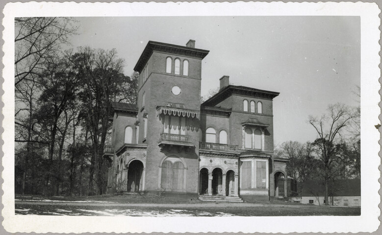 Exterior of Wyman Villa — circa 1952