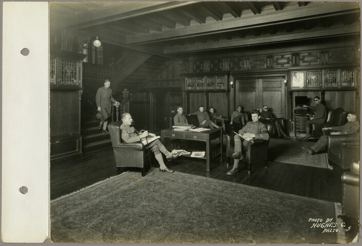 Evergreen Junior reception hall. — 1918-1920