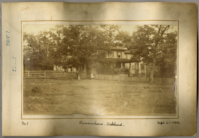 Summerhome, Oakland, Maryland — 1882-09-21